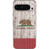 California Flag Dark Wood Pixel 9 Pro XL Skin